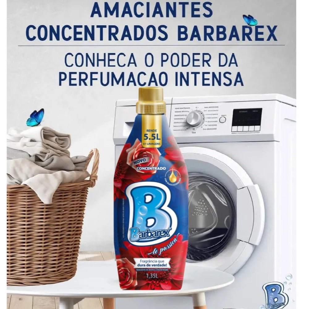 Amaciante 1,350L Barbarex Le Passion - e - dona