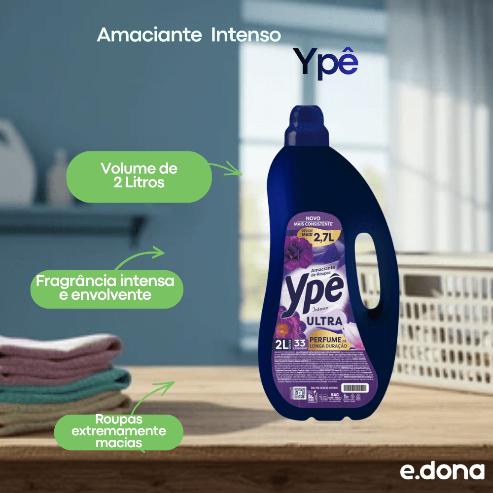 Amaciante 2L Ypê Intenso - e - dona