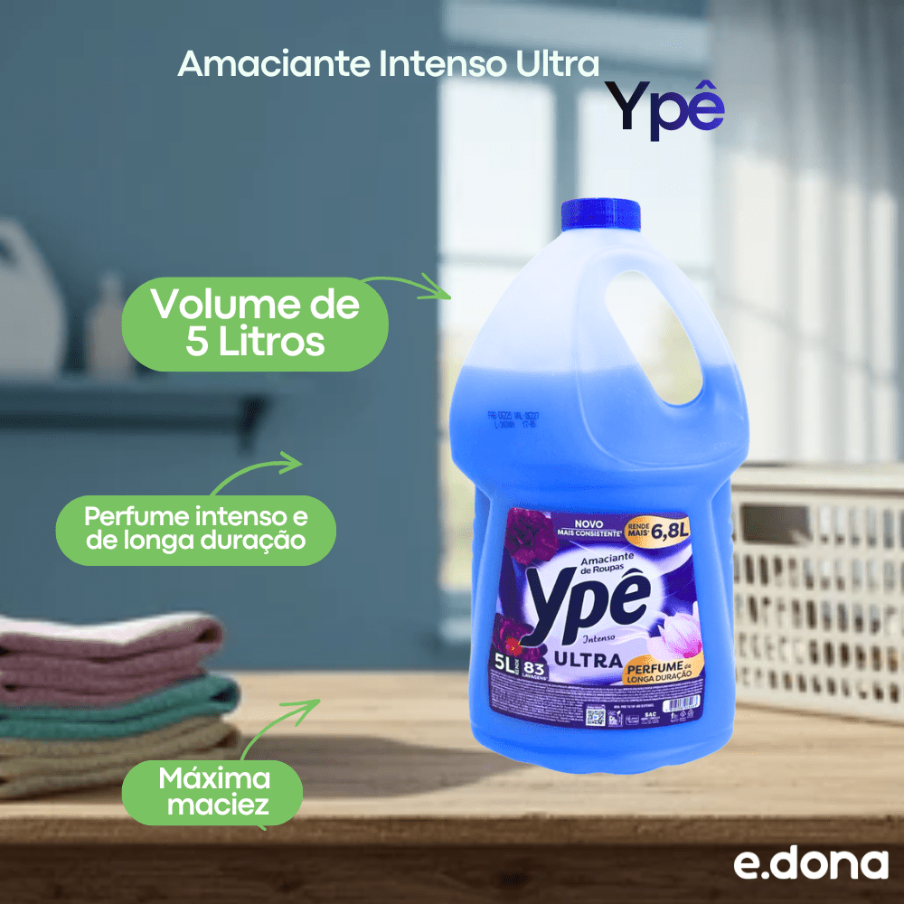 Amaciante Intenso Ultra 5L Ypê - e - dona