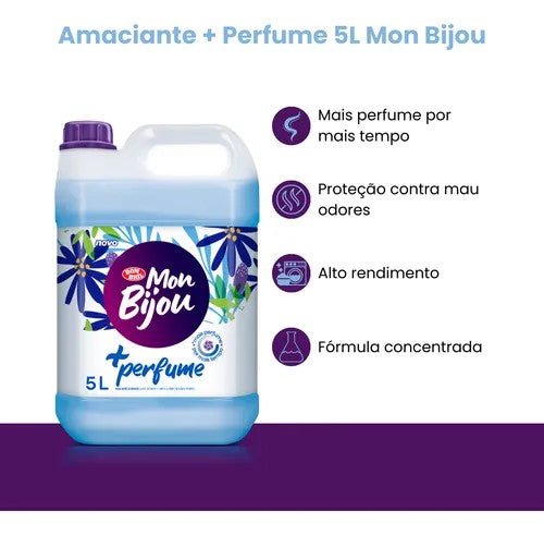 Amaciante + Perfume Mom Bijou 5 Litros - e - dona