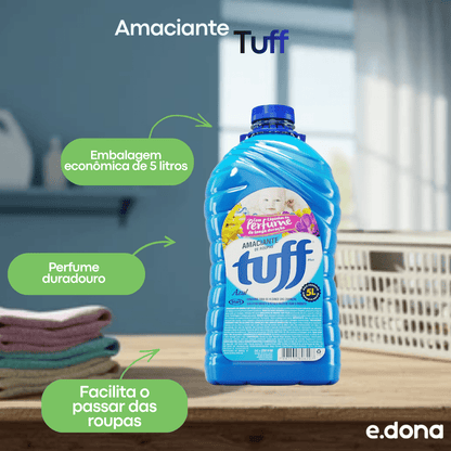 Amaciante Tuff Plus Azul 5L - e - dona