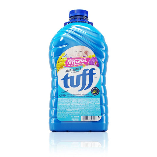 Amaciante Tuff Plus Azul 5L - Maciez e Frescor Duradouros para suas Roupas - e - dona