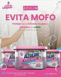 Anti Mofo Desumidificador Azulim Floral 160g - e - dona