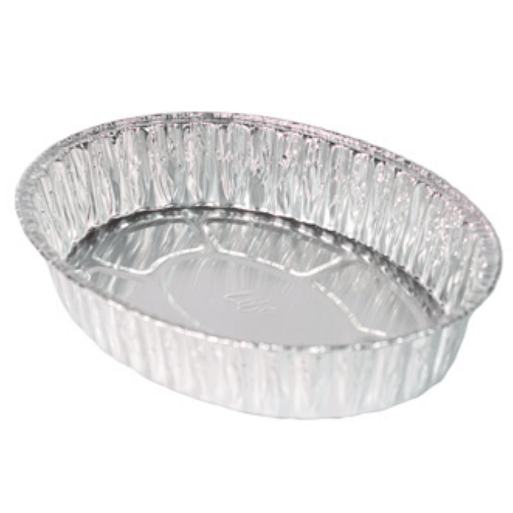 Assadeira Alumínio Oval 4L Life Clean com 12 unidades - e - dona