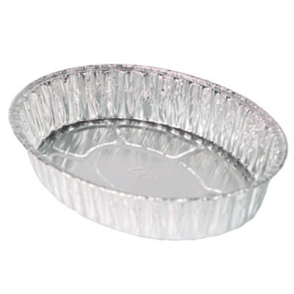 Assadeira Alumínio Oval 4L Life Clean com 12 unidades - e - dona
