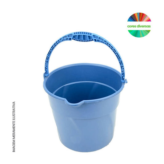 Balde 13L Agraplast - Cores Diversas - e - dona