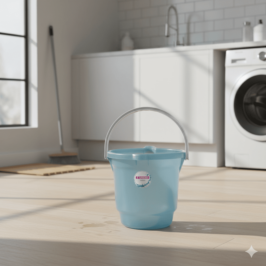 Balde 8,5L Sanremo Translúcido Azul - e - dona