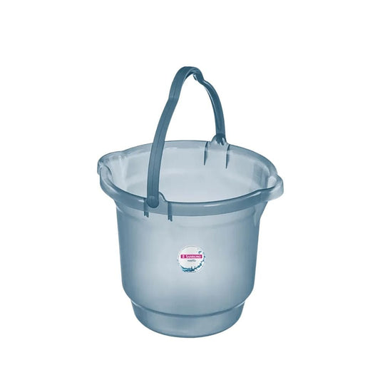 Balde 8,5L Sanremo Translúcido Azul - e - dona