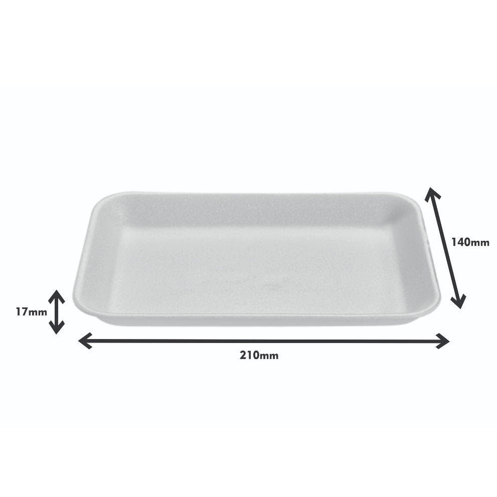 Bandeja de Isopor Rasa 02 Bom Apetite com 400 unidades - e - dona