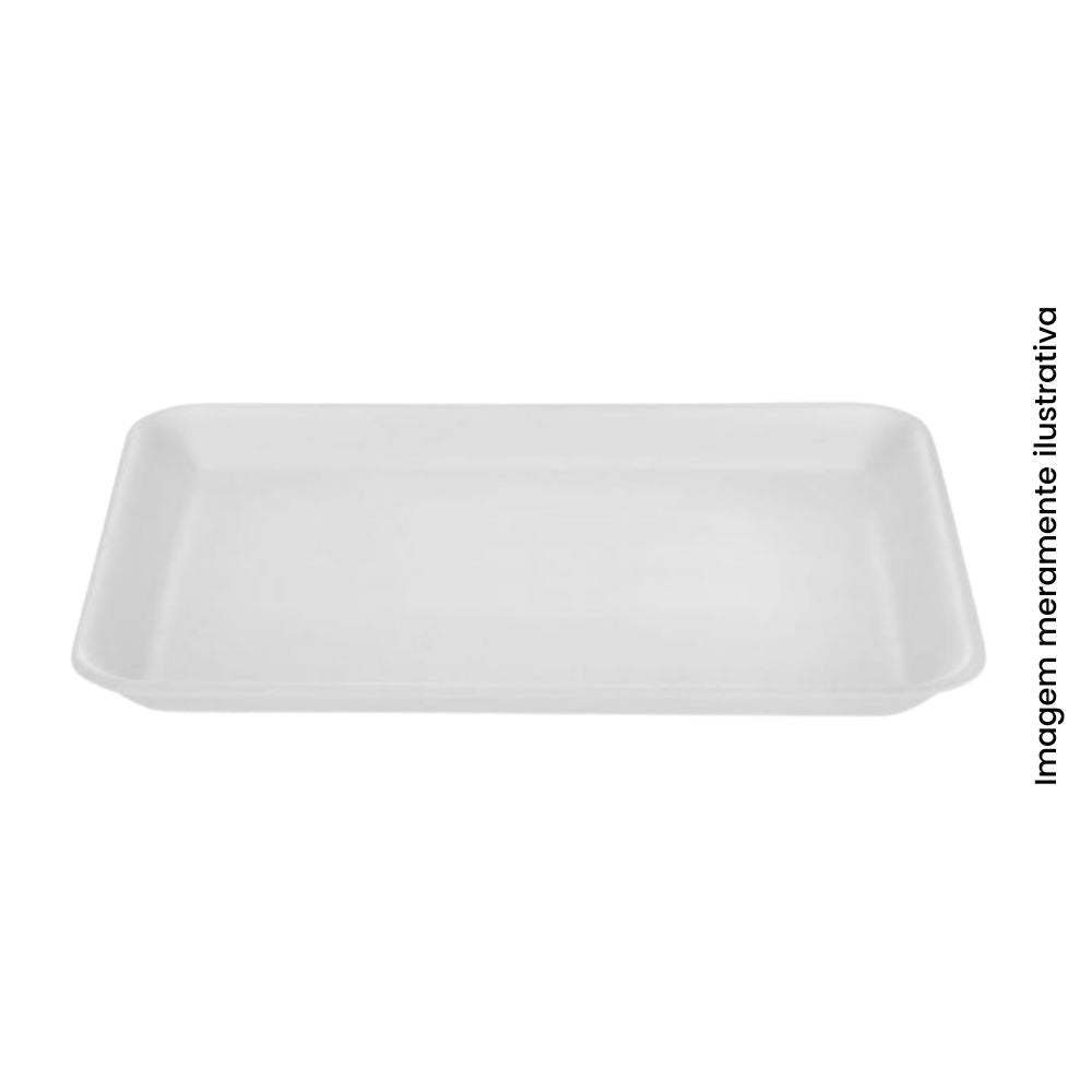 Bandeja de Isopor Rasa 03 Bom Apetite com 400 unidades - e - dona