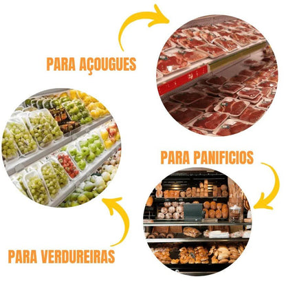 Bandeja de Isopor Rasa 03 Bom Apetite com 400 unidades - e - dona