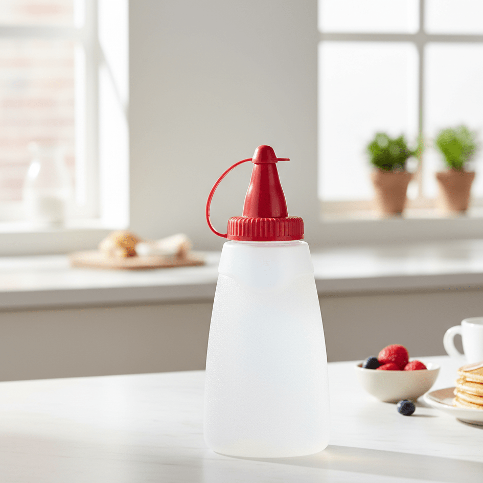 Bisnaga Plástica Vermelha 210ml Sanremo - e - dona