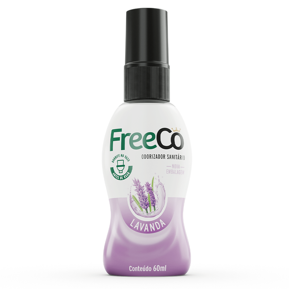 Bloqueador de Odores Sanitário Lavanda Freeco 60ml - e - dona