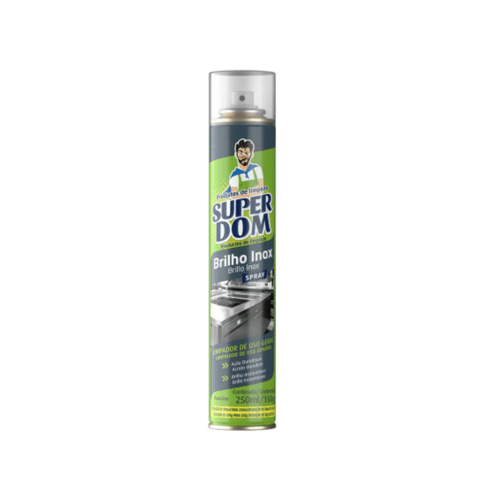 Brilha Inox Domline Spray 250ml - e - dona