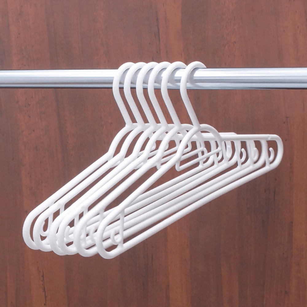 Cabide Pendura Mais 6 Peças Branco Sanremo - e - dona