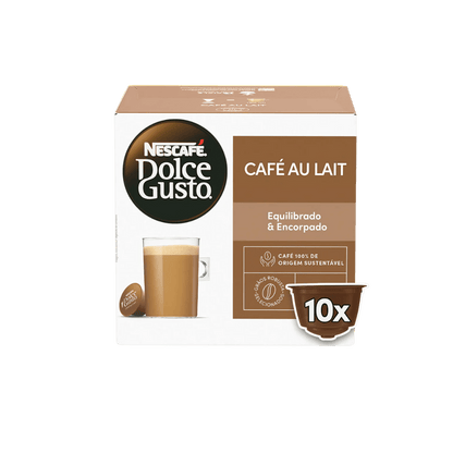 Cápsula Dolce Gusto Café Au Lait com 10 unidades - e - dona