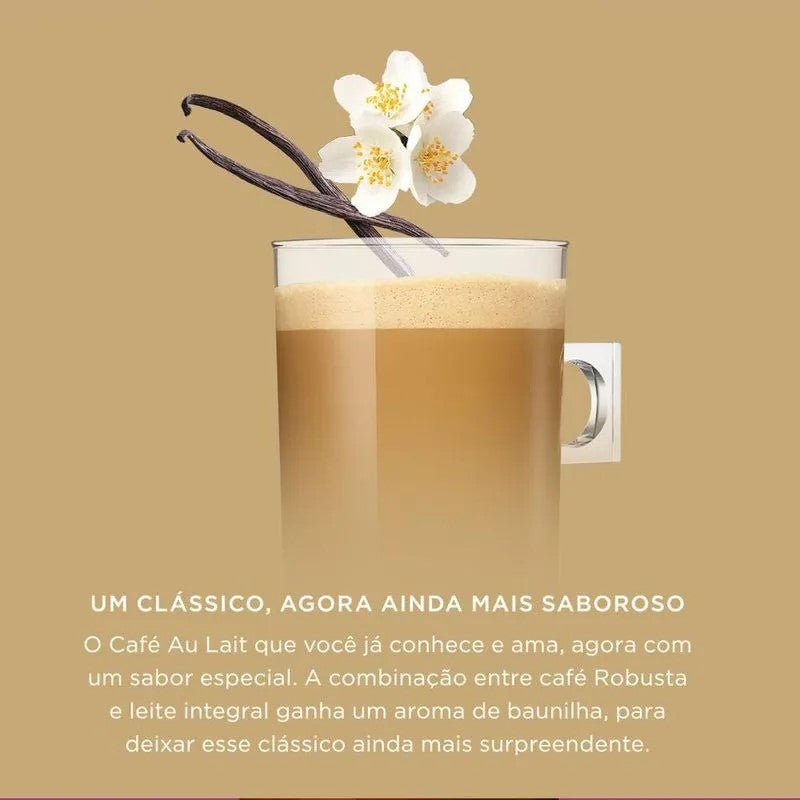 Cápsula Dolce Gusto Café Au Lait com 10 unidades - e - dona