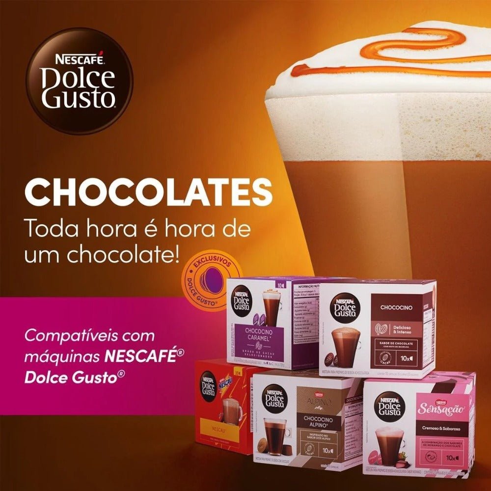 Cápsula Dolce Gusto Chocolate Alpino com 10 - e - dona