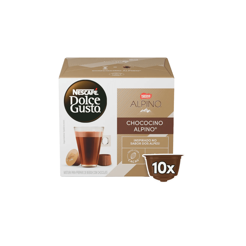 Cápsula Dolce Gusto Chocolate Alpino com 10 - e - dona