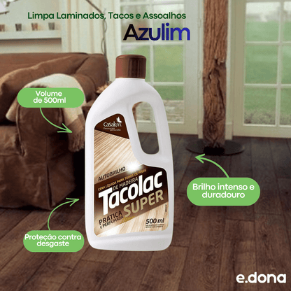 Cera Para Piso de Madeira Tacolac Super 500ml - e - dona