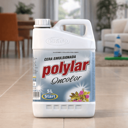 Cera Polylar Incolor Start 5 litros - e - dona