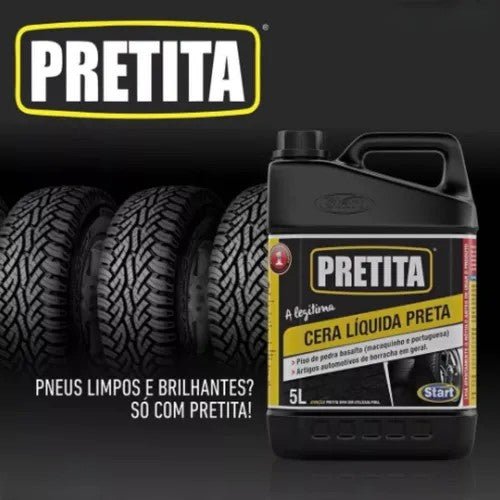 Cera Pretita Start 5 litros - e - dona