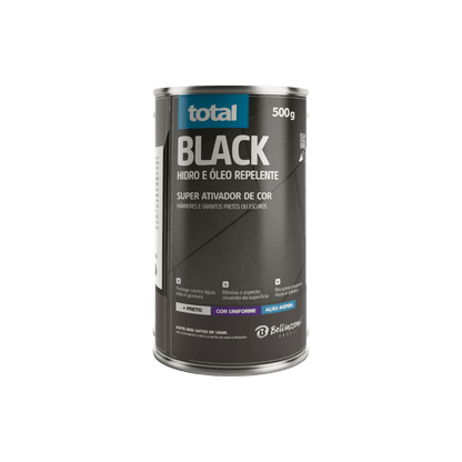 Cera Total Black 500g Bellinzoni - e - dona