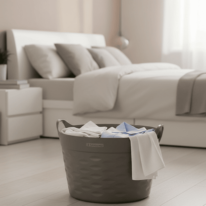 Cesto Organizador 30L Sanremo Cinza - e - dona