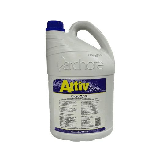 Cloro 2,5% 5 Litros Attiv Clean Archote - e - dona