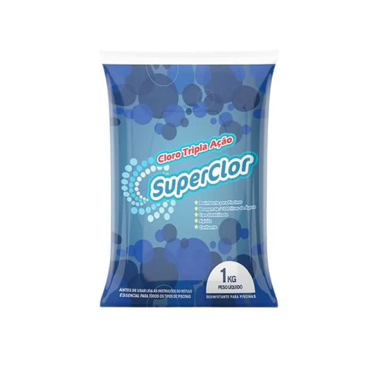 Cloro Superclor 1kg Tripla Ação Clor Up - e - dona