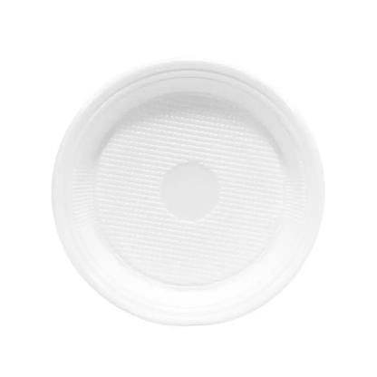 Prato Raso 15cm Branco para Sobremesa Copaza com 10 Unidades