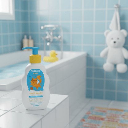 Condicionador Liso Leve e Solto 220ml Kids Anjinho - e - dona
