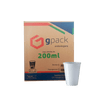 Copo 200ml Gpack Branco PS 2.500 Unidades
