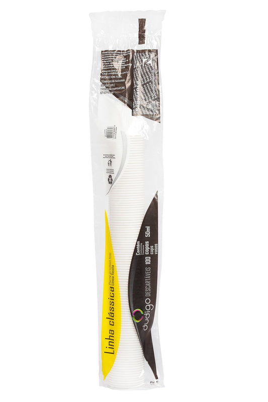 Copo 50ml Dudigo Transparente PS - e - dona