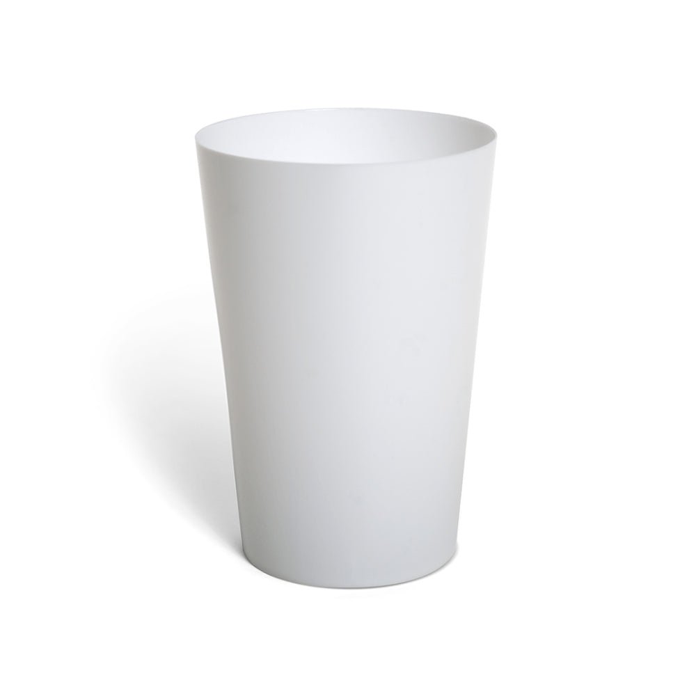 Copo Acrílico de 300ml Branco Cropac com 10 unidades Ideal para o seu evento - e - dona
