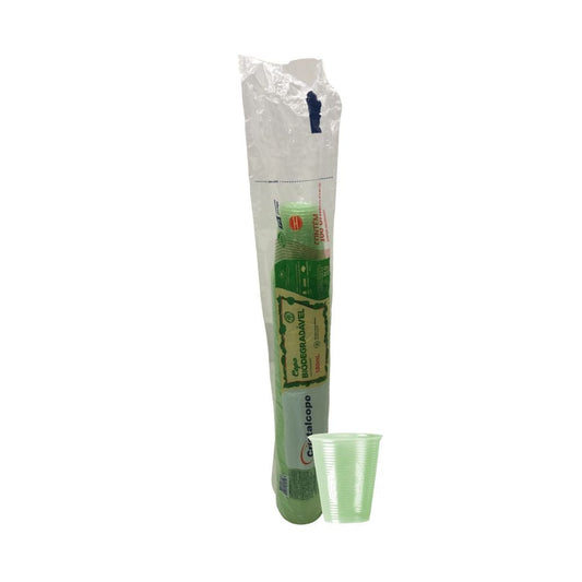 Copo de 180ml Biodegradável Translúcido Cristalcopo com 100 unidades - e - dona