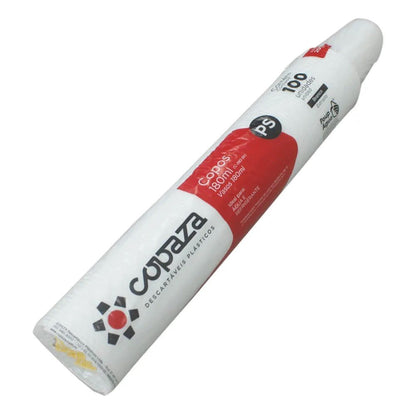 Copo de 180ml Branco ABNT2012 Copaza com 2.500 unidades - e - dona