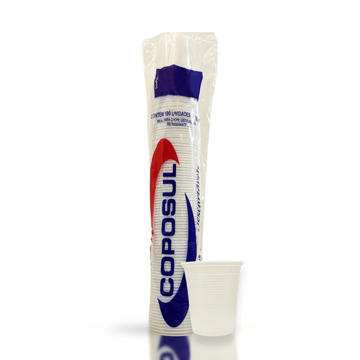 Copo de 180ml Branco ABNT2012 Coposul com 2.500 unidades - e - dona