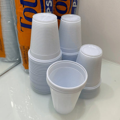 Copo de 180ml Branco PS Totalplast com 2.500 unidades - e - dona