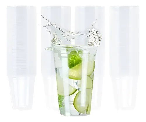 Copo de 440ml Liso Transparente PP Ultra Copos Replast com 1.000 unidades - e - dona