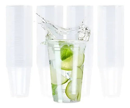 Copo de 440ml Liso Transparente PP Ultra Copos Replast com 1.000 unidades - e - dona