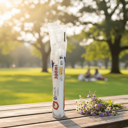 Copo descartável 300ml GPack Transparente PS Com 100 Unidades - e - dona