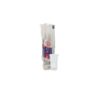 Copo Descartável 330ml Liso Transparente PP Ultra Copos Replast - 50 Unidades