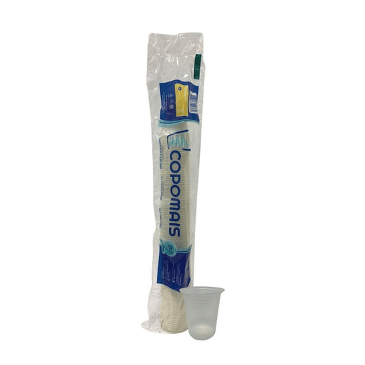 Copo Descartável 80ml Transparente PS ABNT 2012 Copomais com 100 Unidades - e - dona