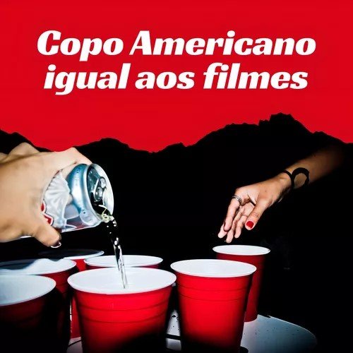 Copo Red Cup 440ml Copaza 25 Unidades - e - dona
