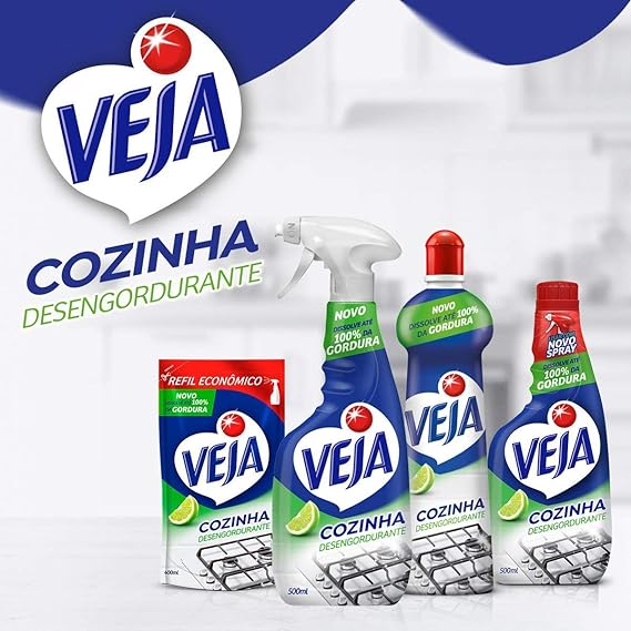 Desengordurante Limão Veja 500ml - e - dona