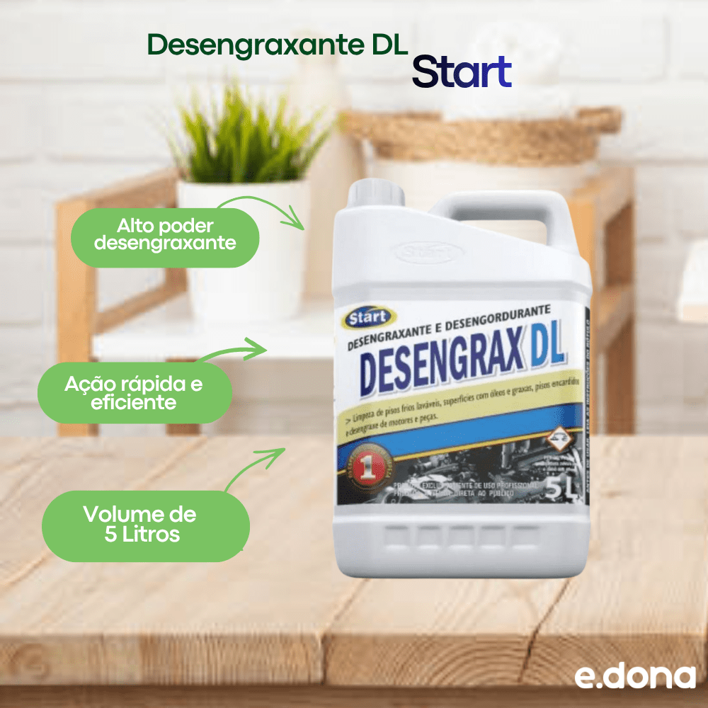 Desengraxante DL Start 5 Litros - e - dona