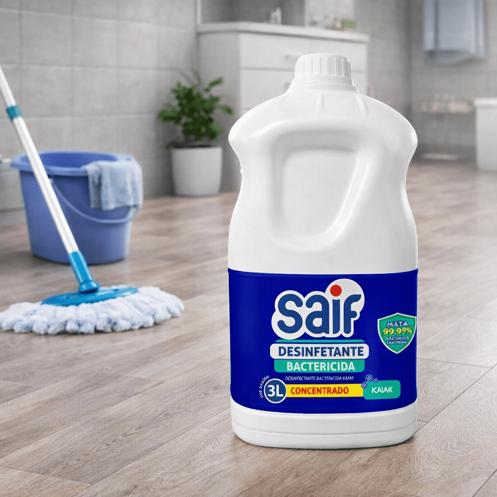 Desinfetante Bactericida Kaiak 3L Saif - e - dona