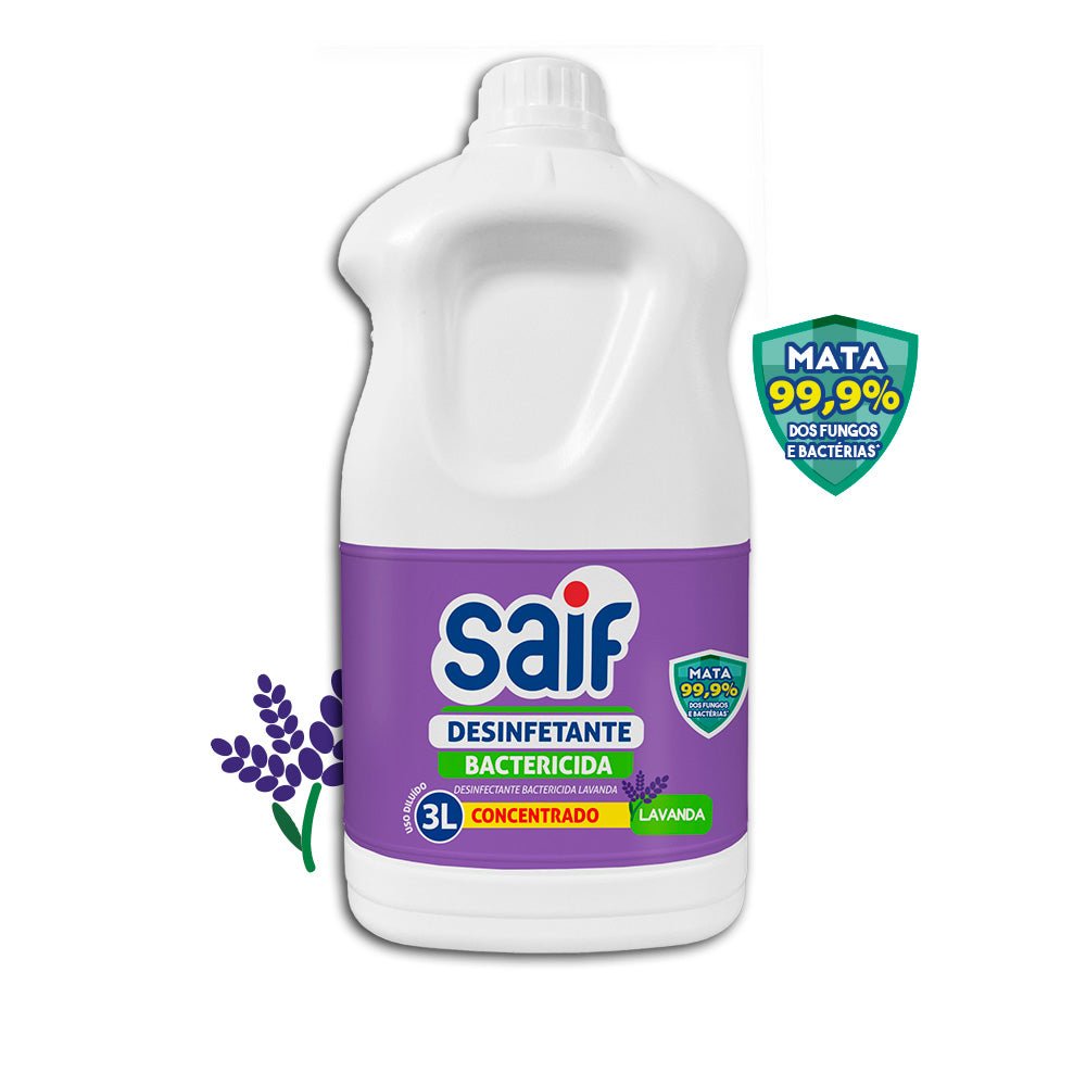 Desinfetante Bactericida Lavanda 3L Saif - e - dona