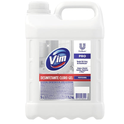 Desinfetante Cloro Gel VIM 5 Litros - e - dona